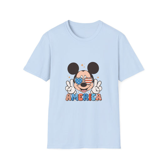 American Mouse Unisex Softstyle T-Shirt